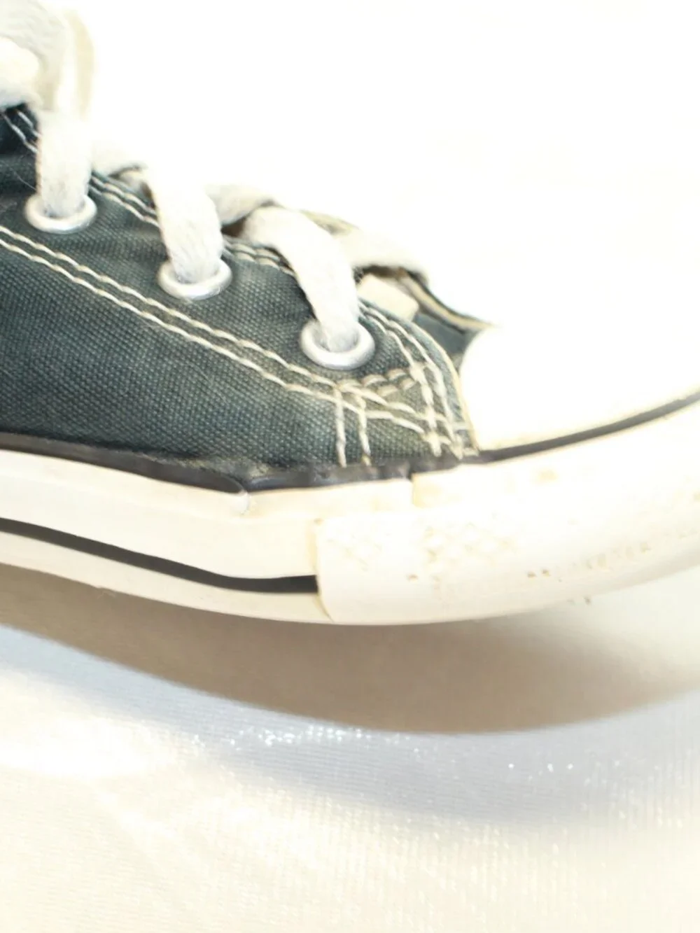 Converse Chuck Taylor All Star Infant Size 10 Black Low Top Sneakers - 7J235